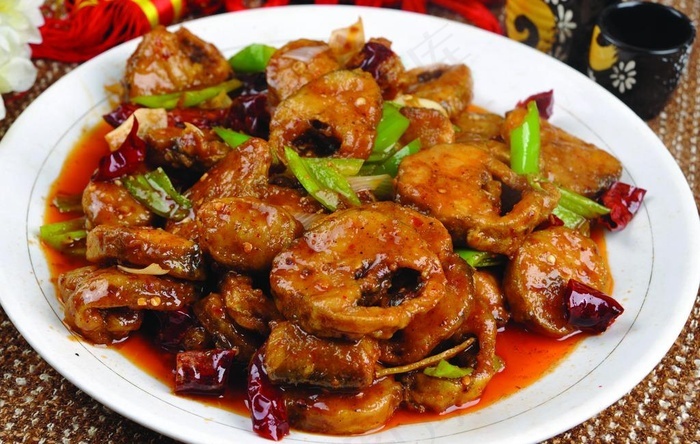 麻辣鳕鱼图片