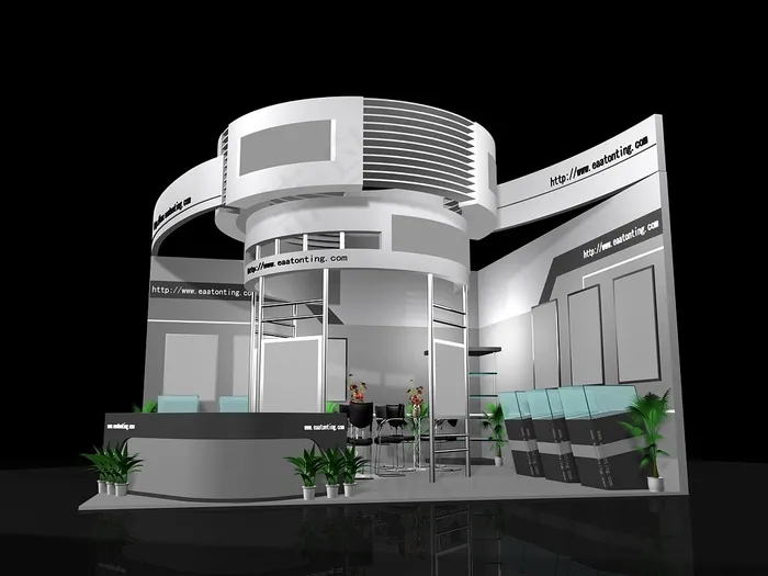 科技展厅模型