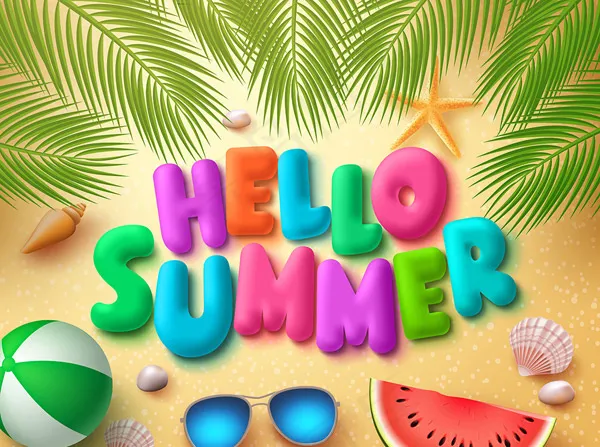 夏季旅游主题海报