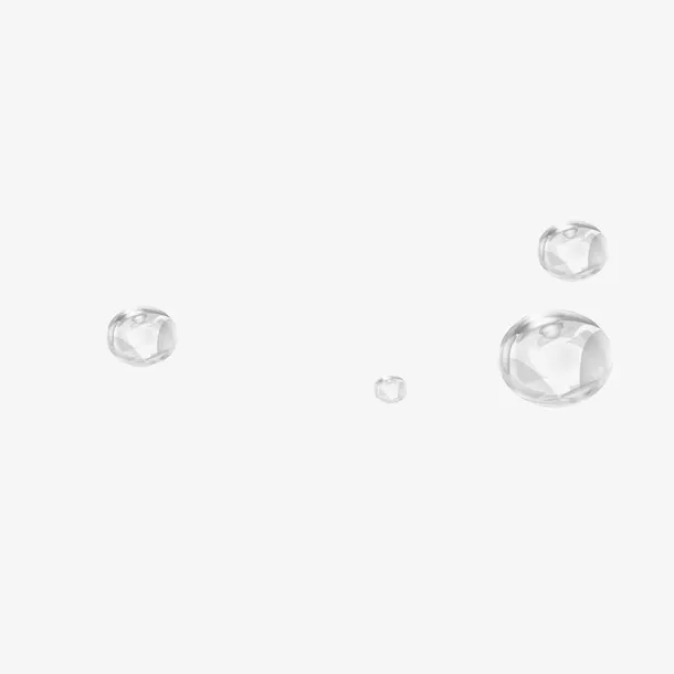 透明水珠玻璃球玻璃珠免抠