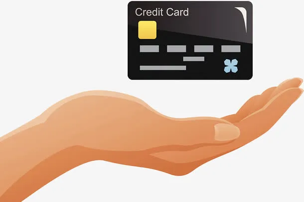 信用卡借贷服务免抠手绘/卡通卡通元素