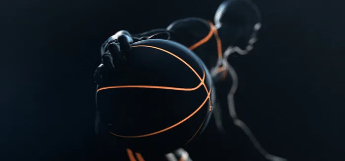 篮球运动员背景装饰高清