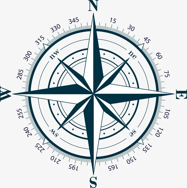 指南针 航海 标志图标免抠