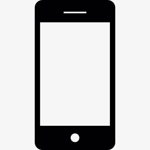 智能手机的屏幕图标免抠图标元素