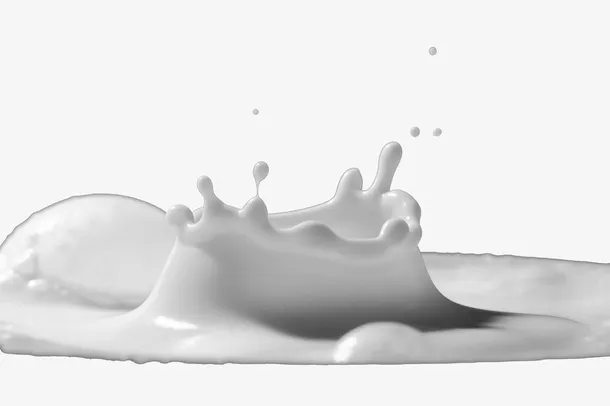 牛奶液体奶白色液体免抠