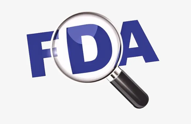 深蓝俏皮食品安全FDA认证标志免抠