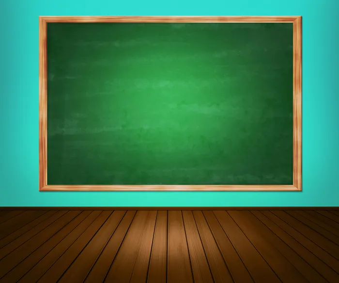 绿色黑板教育培训背景素材高清