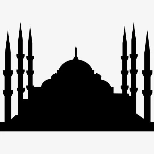 伊斯坦布尔蓝色清真寺图标免抠