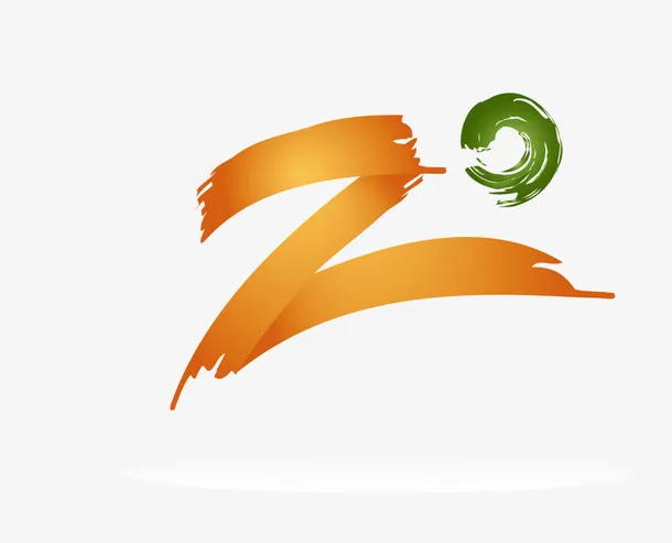 手绘创意logo创意图形创意字母Z免抠