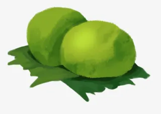 手绘清明节食物插图青团插画免抠