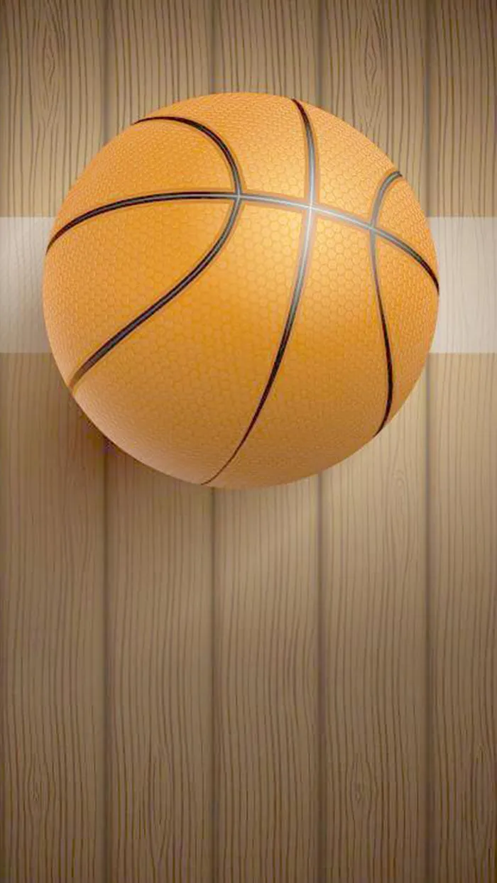 木板纹理篮球图案背景图高清