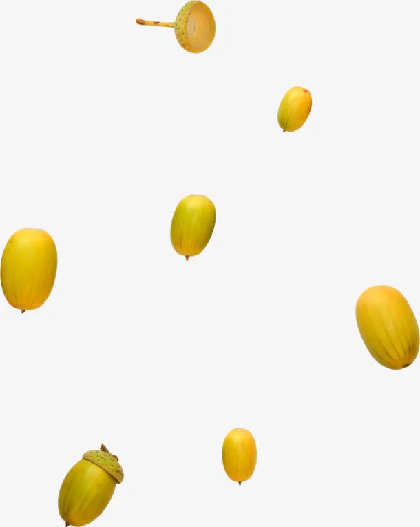 黄色小西瓜水果免抠