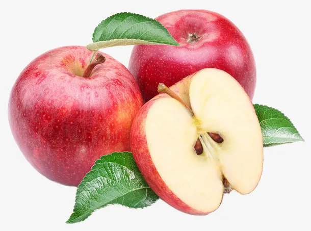 苹果水果图标红苹果免抠