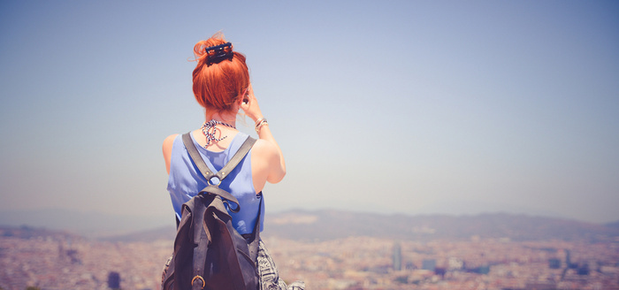 人物背景图高清文艺清新背景 菜鸟图库