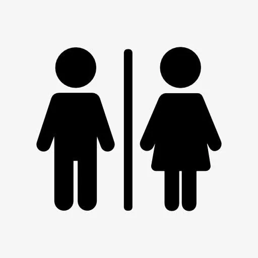男女厕所图标免抠