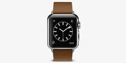 苹果棕色扣现代产品手表苹果产品免抠