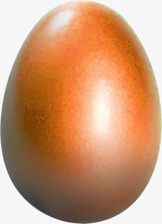 红色纹理鸡蛋装饰免抠