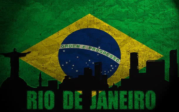 巴西国旗图案免抠