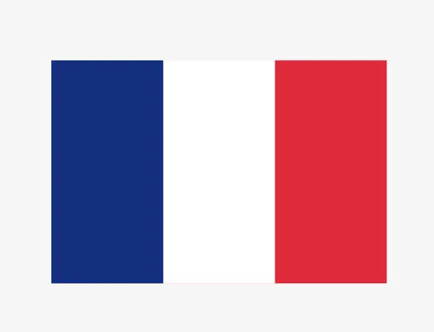 法国国旗logo图免抠图标元素