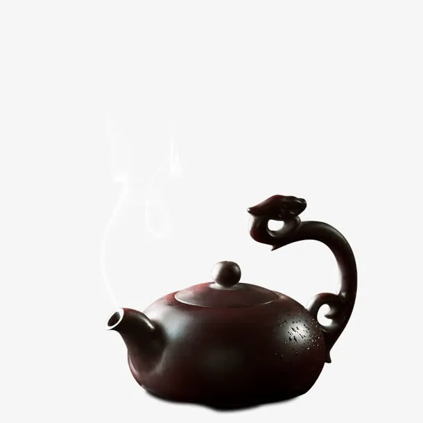 茶壶茶具中国风元素免抠