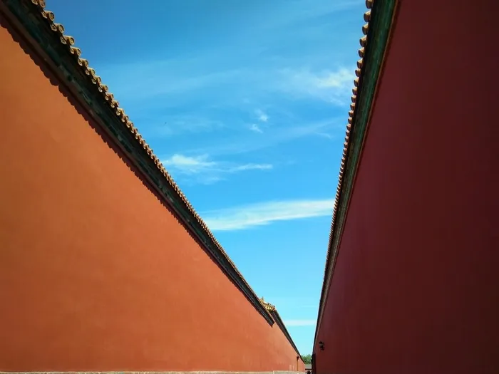 故宫的红墙很高高清