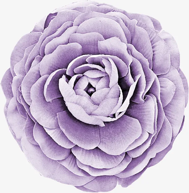 手绘创意紫色花苞中国花免抠
