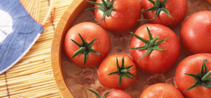 美食西红柿圣女果水果背景高清