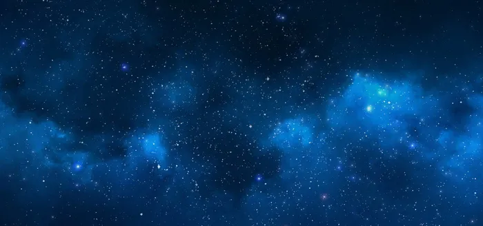 夜空星空背景素材蓝色高清商务科技背景 菜鸟图库