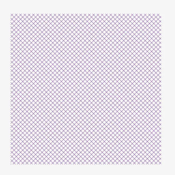 矢量紫色斜编织网格线条免抠