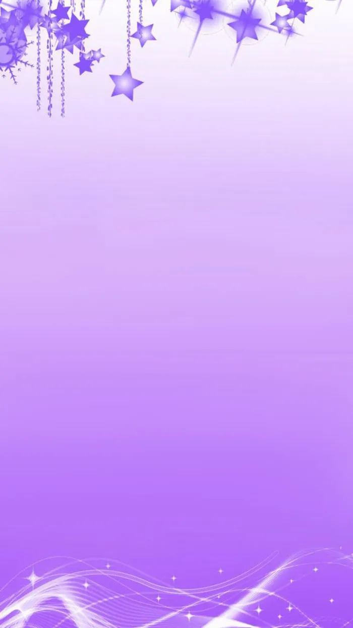 紫色星星和紫色背景H5背景高清