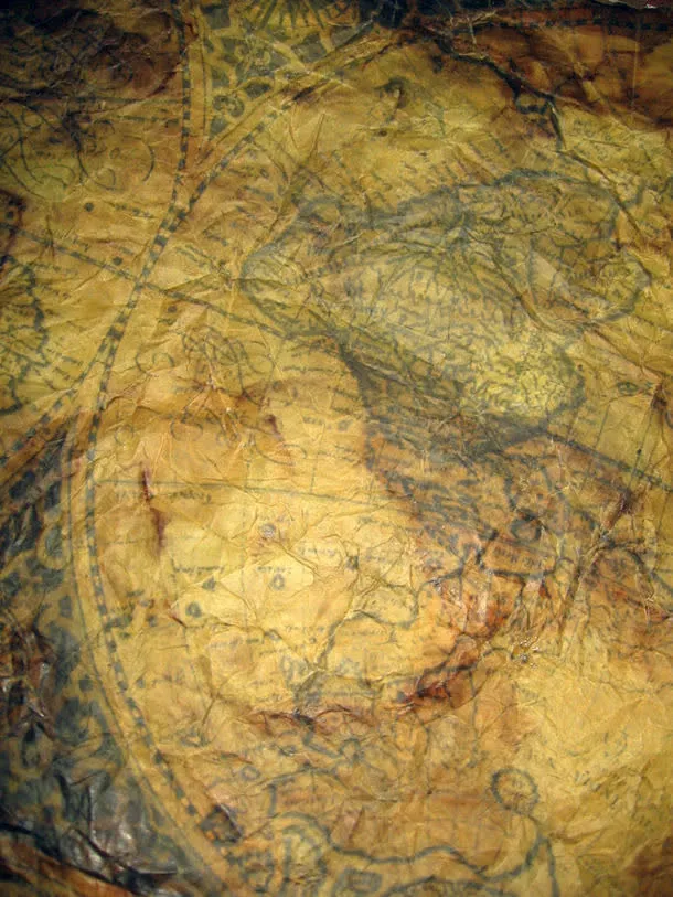 复古地图背景