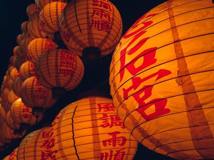 悬挂，日本灯笼照片，中国灯笼，庆典，中国，节日，灯笼，文化