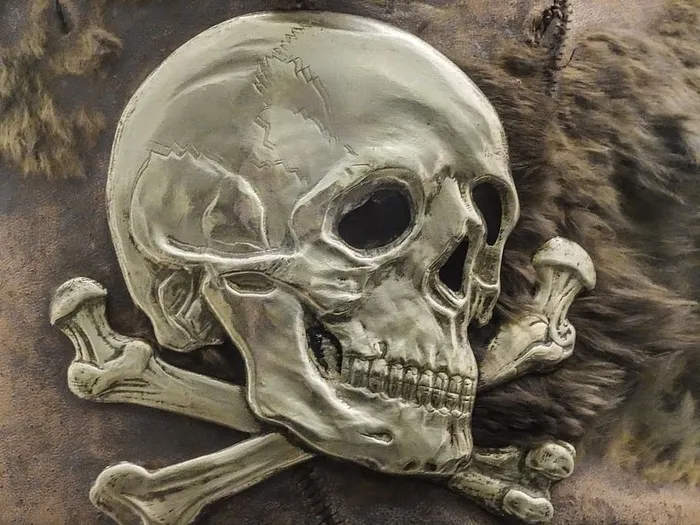 银色骷髅浮雕，银色，骷髅，标志，海盗，骨头，骷髅，死亡