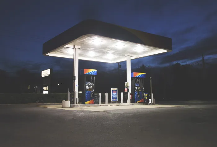加油站，加油站，汽油，加油站，燃料，汽油，机油，泵