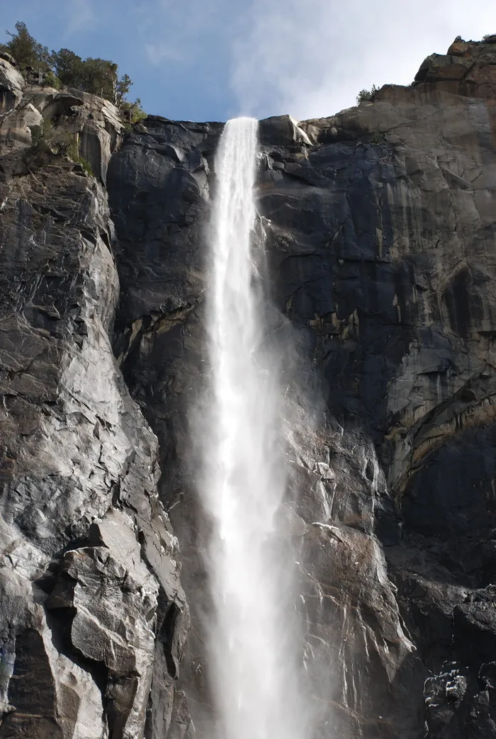 优胜美地瀑布国家公园国家公园加利福尼亚自然山