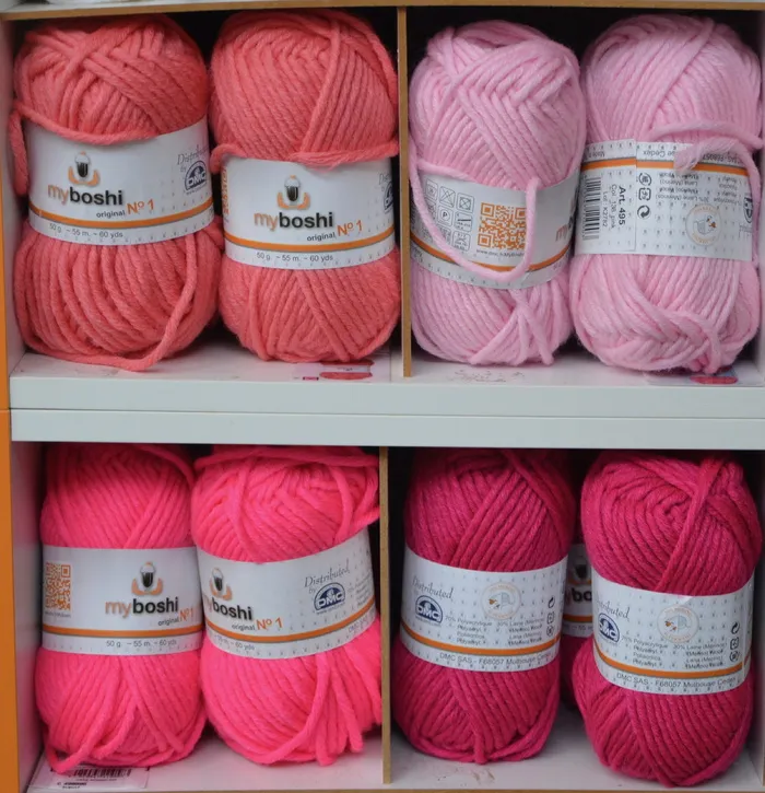羊毛球, 粉红色, 电线, 创建, 时装, 工作长针, 羊毛, 选择