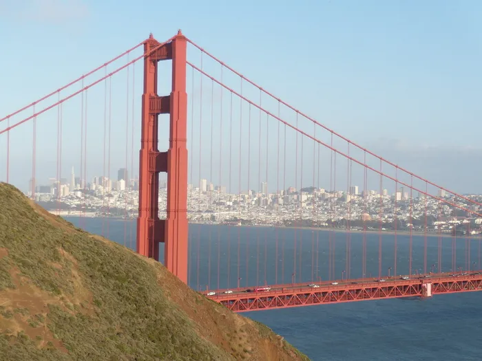旧金山，城市，桥梁，旧金山，城市，桥梁，金门，建筑，太平洋