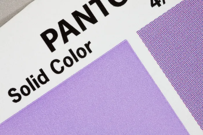 紫色、彩扇、彩通、油墨、浓缩、网格、半色调网点、四色印刷