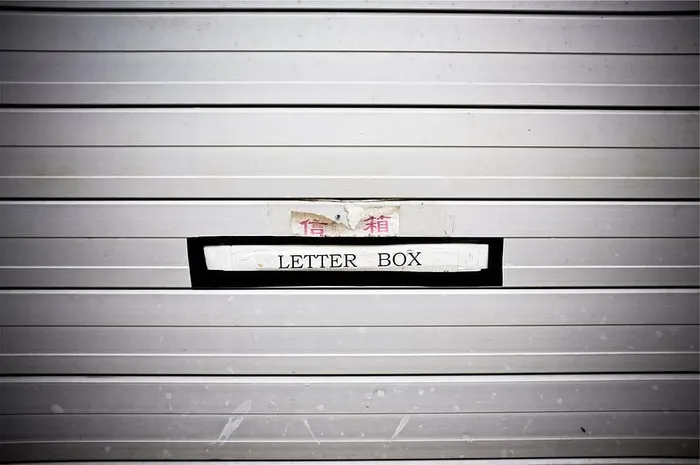 信箱标签，黑色，白色，信件，盒子，邮箱，插座，信箱