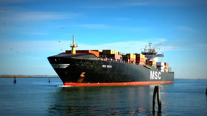 black，msc，shipping，boat，body，water，ship，merchant