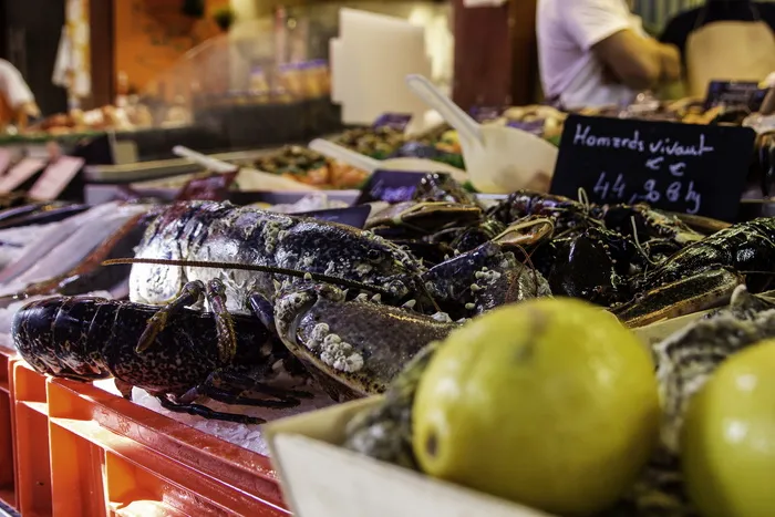 新鲜食品，食品，龙虾，动物，鱼类，鱼类商店，食品和饮料，市场