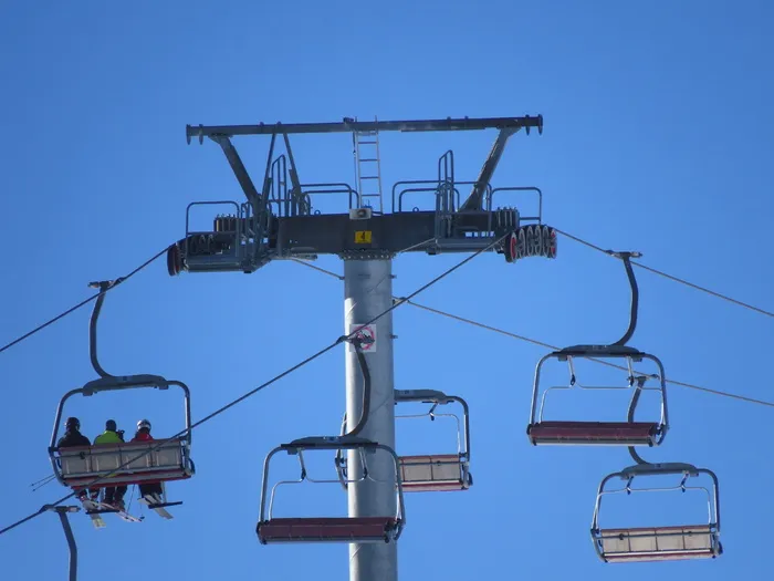 滑雪缆车, 缆车, 天空, 蓝色, 电梯, 天空, 蓝色, 运输, 货运