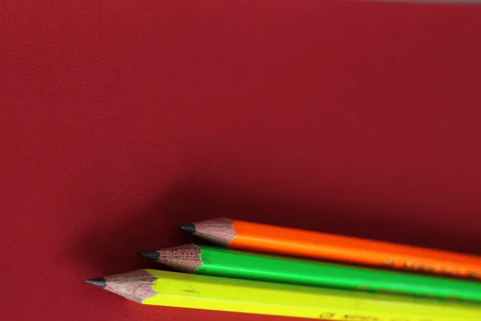 铅笔，绿色，黄色，50mm，学校，学院，学校用品，学校用品
