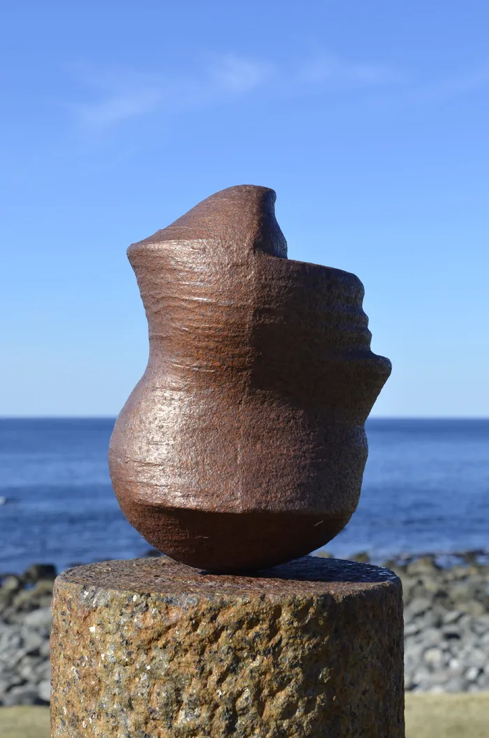 霍代特，马库斯·雷茨，头像，挪威，海岸，雕塑，创意
