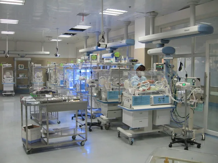人, 加工, 内, 实验室, 病房, 新生儿, 实验室, 医疗保健和医学