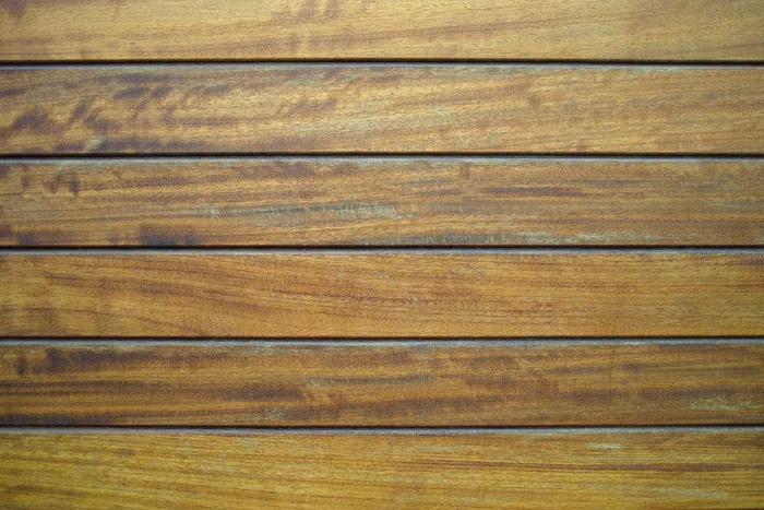 棕色木板，木纤维板，木材，镶木地板，宏观，细节，旧，纹理