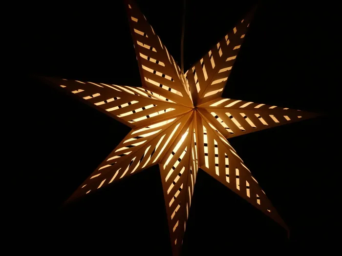明亮的星星，星星，星星，装饰，圣诞节，星星，文化，黑色背景，圣诞节装饰