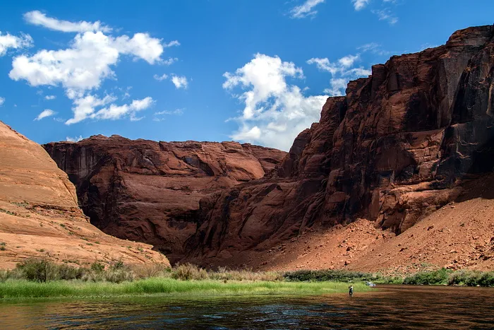 科罗拉多河，亚利桑那州，水，科罗拉多州，美国，河流，自然，岩石-物体