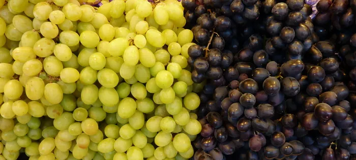 绿色、紫色、葡萄、白葡萄、蓝色葡萄、葡萄酒、水果、葡萄藤