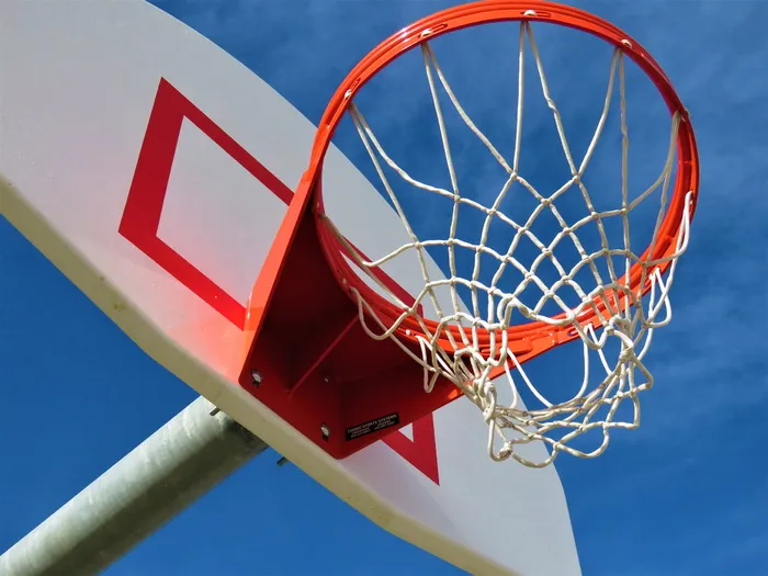 篮球，运动，篮子，球，篮球圈，娱乐，篮板，天空